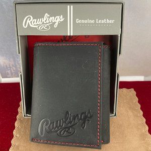 Rawlings Glove Leather de-bossed tri-fold Wallet